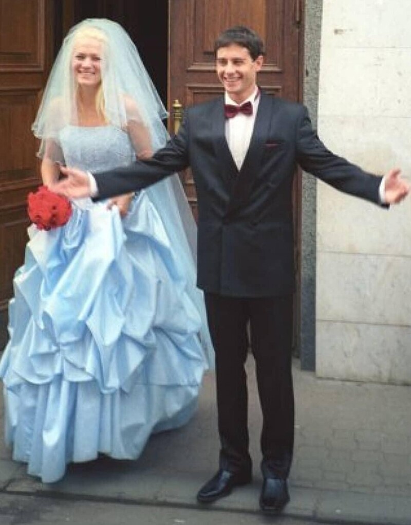 Антон Макарский и Виктория Морозова, 2000 год
