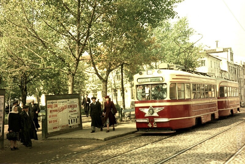 Вид на улицу Красную. 1953−1955 годы.