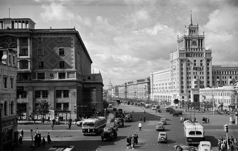 Москва площадь Маяковского