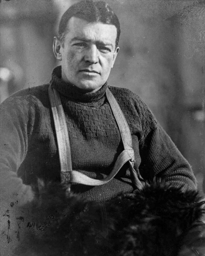 Эрнест Шеклтон, руководитель Имперской трансантарктической экспедиции