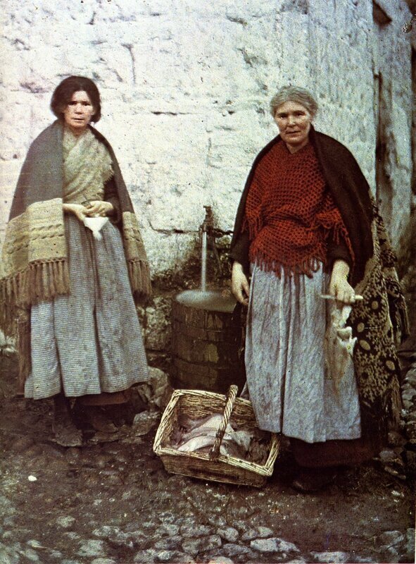 Ирландские селянки, 1913 год
