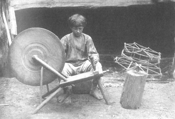 А это уже русский мальчик из Рязанской губернии, 1913 год
