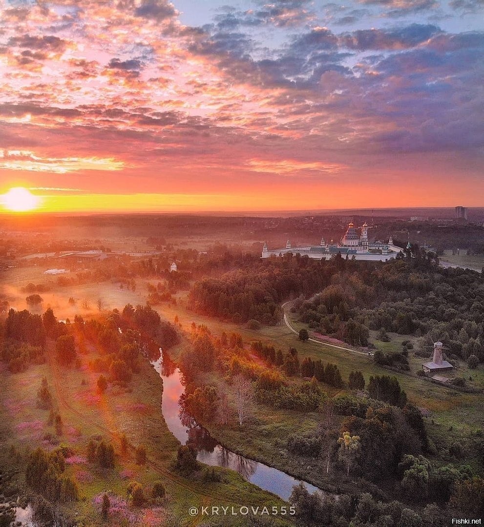 Утро в подмосковье фото