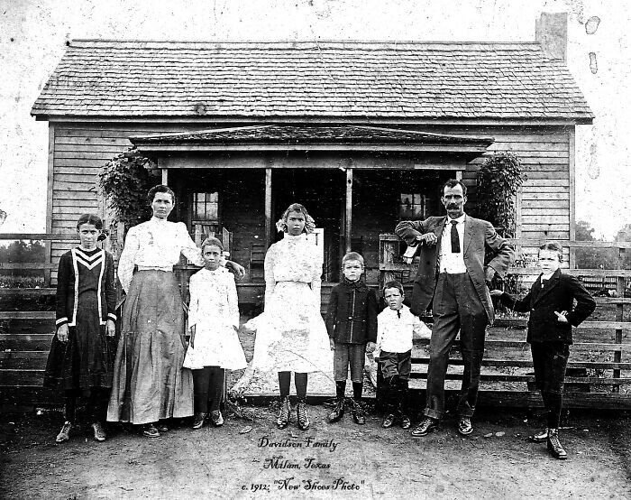 "Техас, 1912-ый год. Мой прадедушка и его семья"
