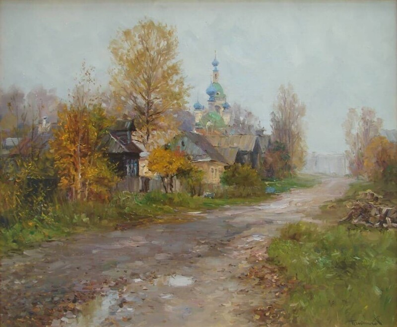 Русские пейзажи Вячеслава Плотникова