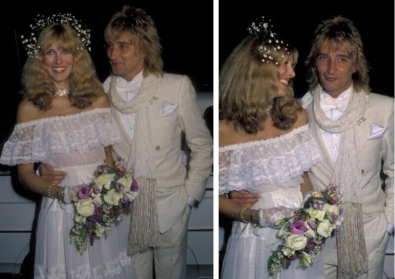 Свадьба Рода Стюарта и Аланы Гамильтон 1979 г.