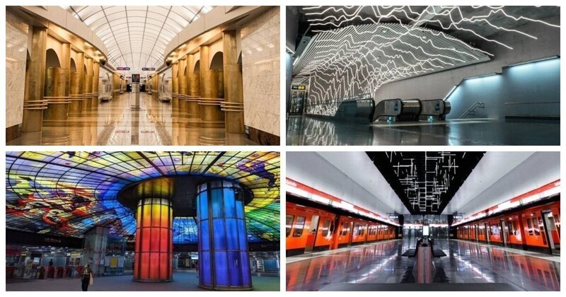 Интересные факты о самых красивых станциях метро в мире
