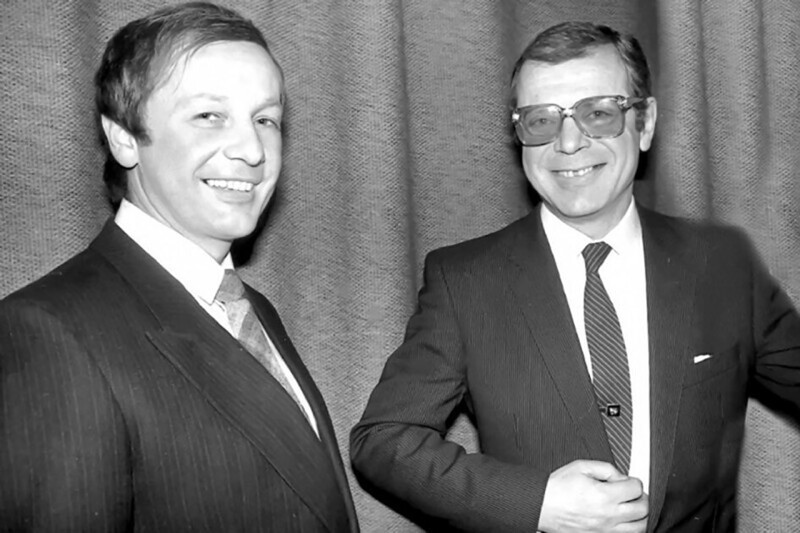 Михаил Задорнов и Аркадий Арканов. 1980-е