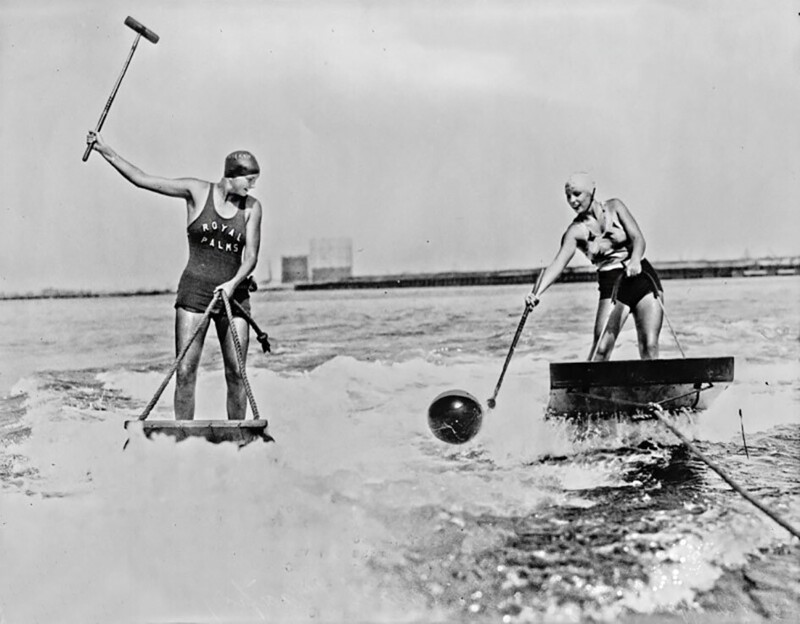 Поло на водных лыжах, 1920-е годы
