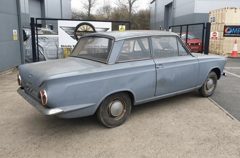 У этого 58-летнего Ford Cortina Consul пробег всего 21 миля, но в это с трудом верится