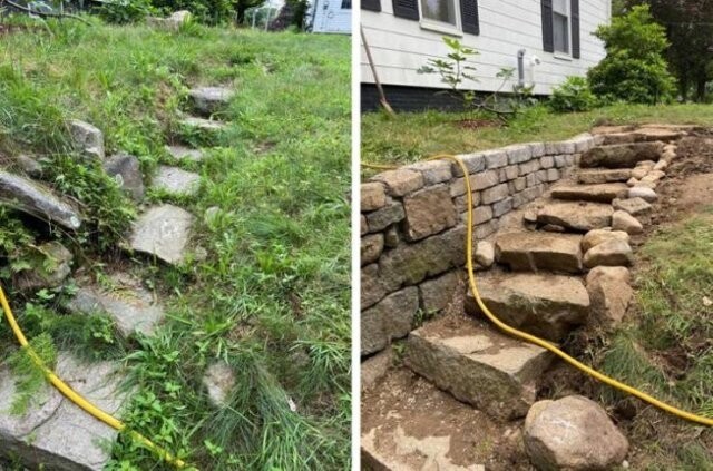 "Мы помыли лестницу перед домом - впервые за 100 лет ее существования"