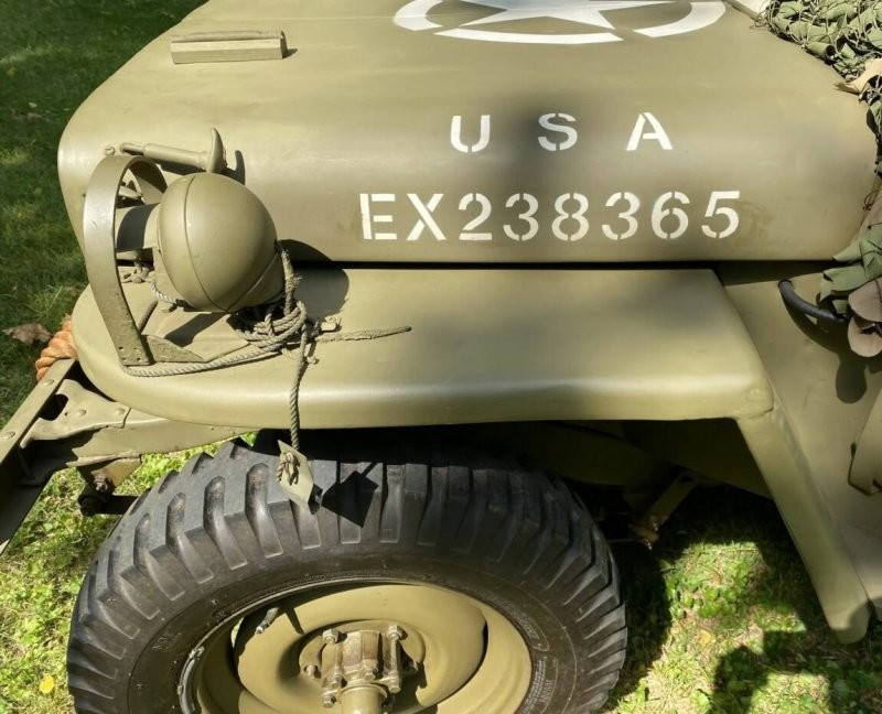 Реэкспортный Willys МВ 1944 года из Европы: машина американского ветерана