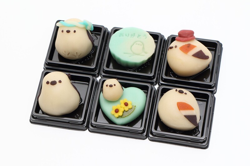 Традиционные японские сладости для тех, кто любит птиц