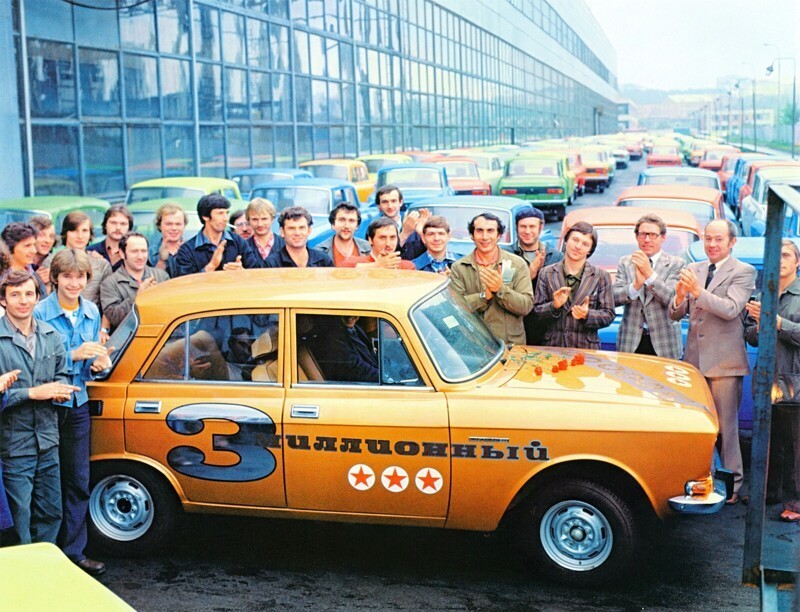 Трехмиллионный «Москвич», 1980 год, Москва, автозавод им. Ленинского комсомола