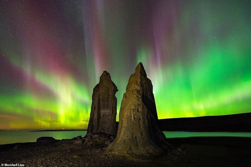 2. Озеро Сакакавеа, Северная Дакота, США. Автор - Маршалл Липп