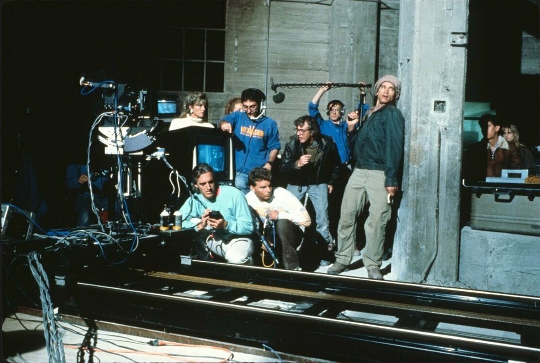 На съемках «Вспомнить все»