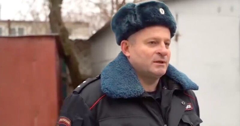 Полицейский спас ребёнка, провалившегося под лёд в Липецкой области