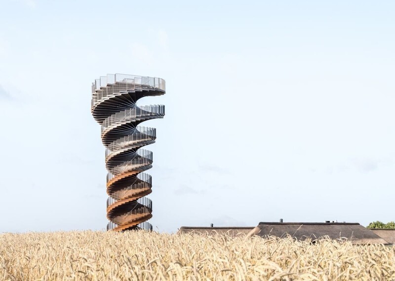 7. Смотровая башня Marsk Tower от Bjarke Ingels Group, Дания