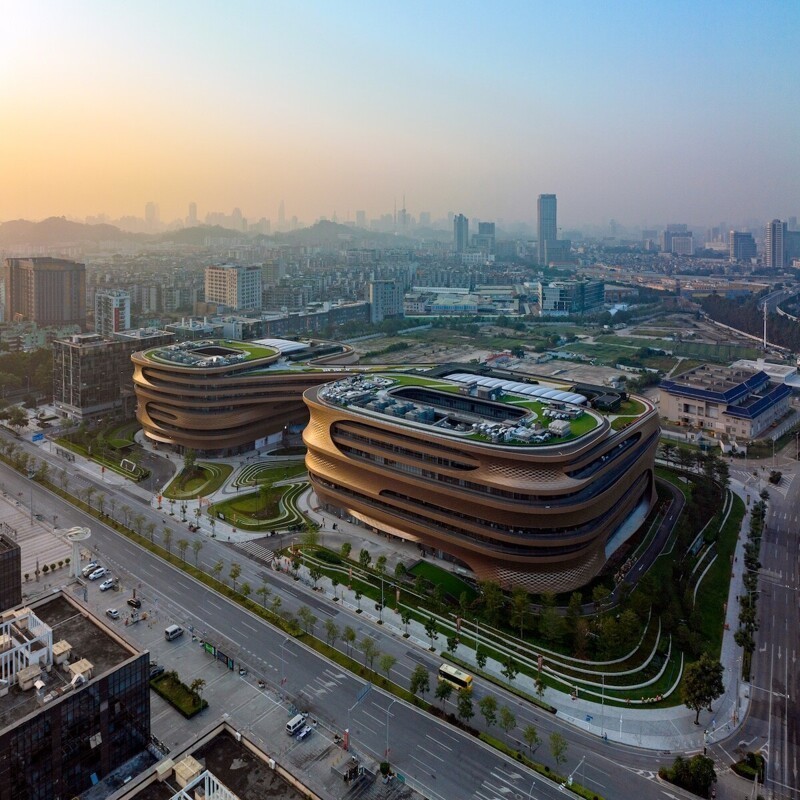 5. Торговый центр Infinitus Plaza от фирмы Zaha Hadid Architects, Гонконг, Китай