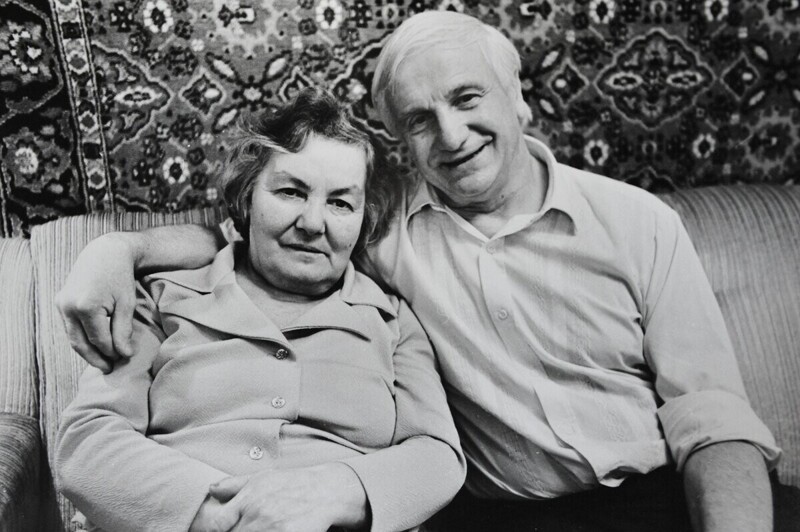 Анатолий Голимбиевский с женой Мирцей