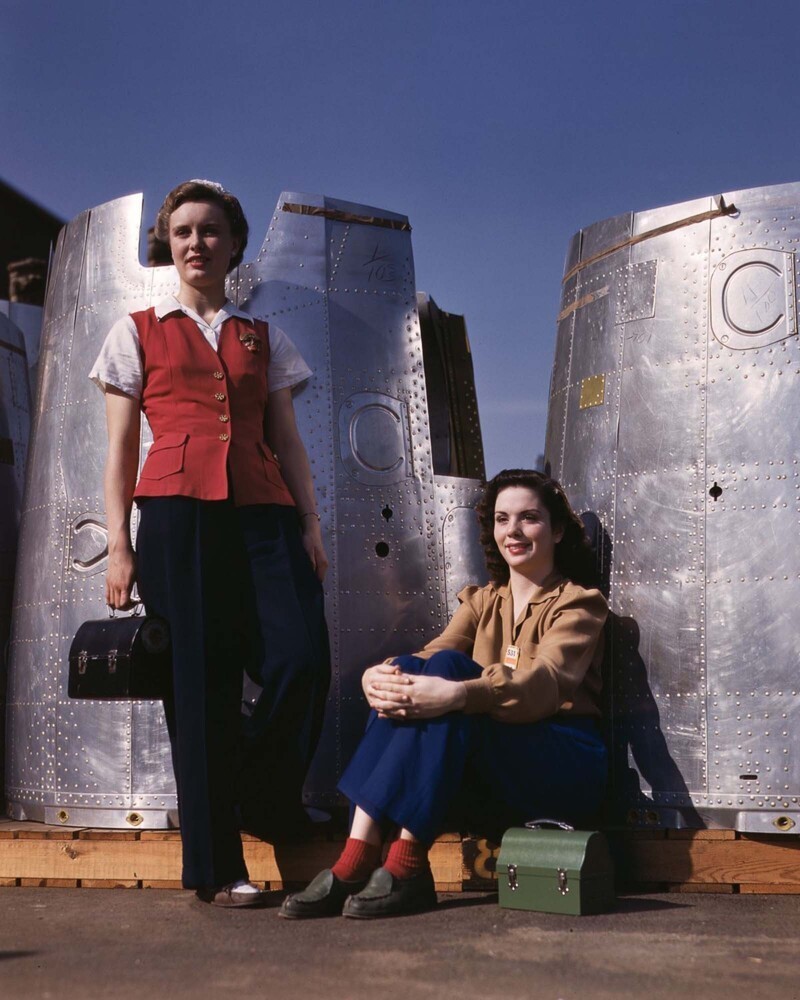 Женщины за станками: американки времен Второй мировой