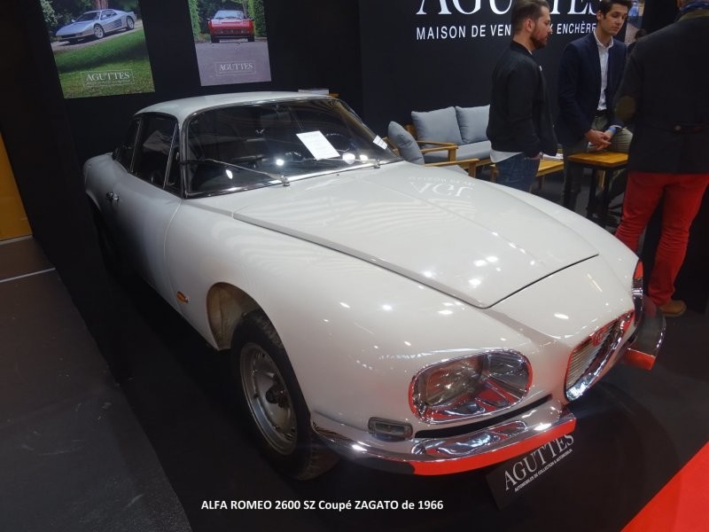 7. Alfa-Romeo 2600 SZ 1966 года продан за €112,049 (11 100 000 руб.)