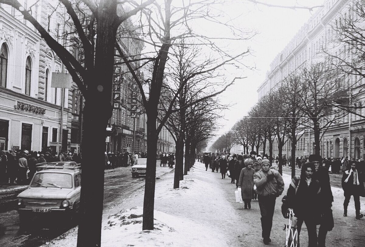 Улица Желябова 70-е Ленинград