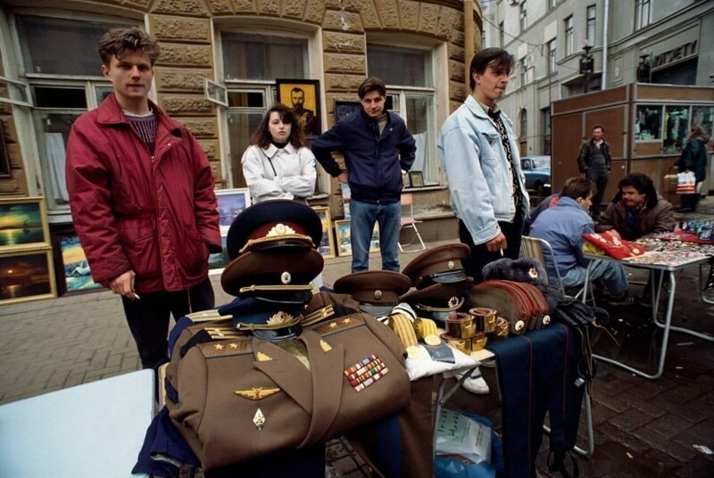 На Арбате, Москва, 1990-е