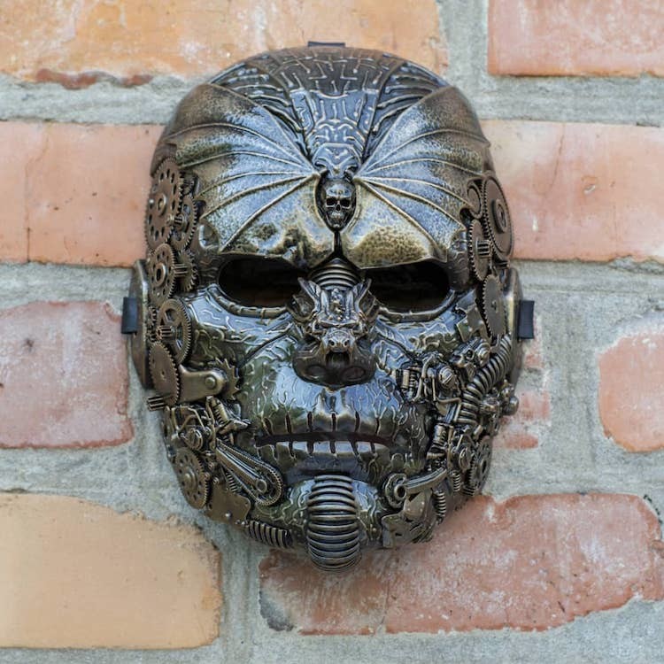 Великолепные маски в стиле стимпанк от Дмитрия Брагина