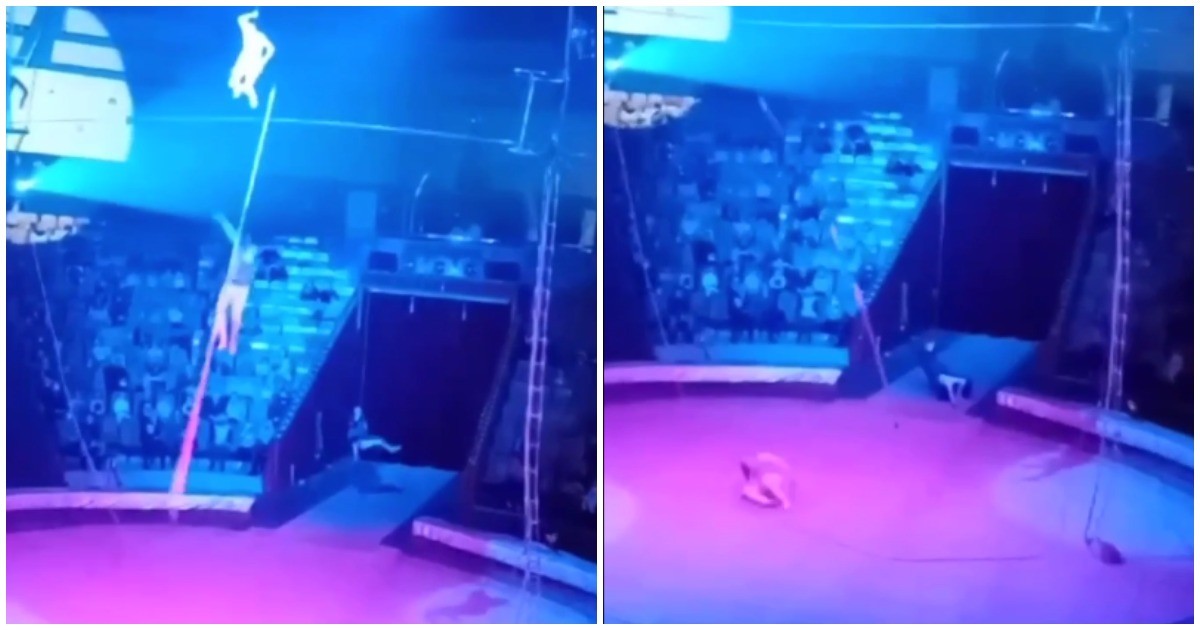 Разбилась в цирке. Воздушный гимнаст Московского цирка сорвался в 2018 году. Цирк рухнул. Падение артиста в цирке. Цирк упали трибуны.