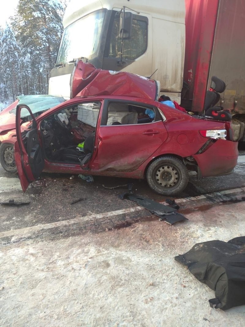 Авария дня.  Страшная трагедия на трассе в Нижегородской области