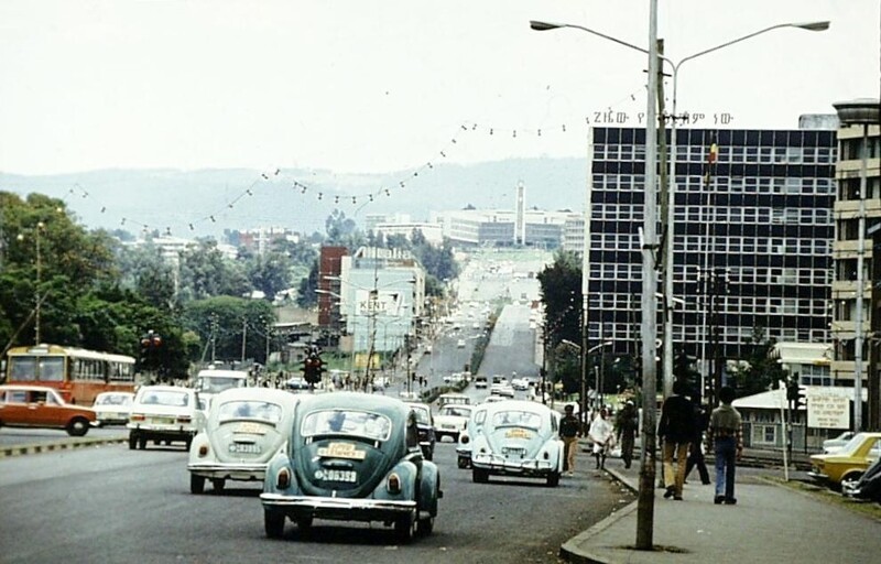 Проспект Черчилля в Аддис-Абебе, 1981: