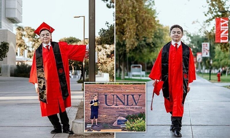 15-летний житель Калифорнии получил университетский диплом