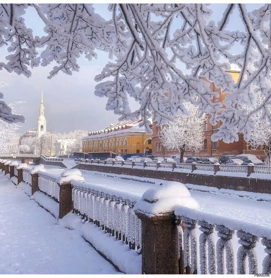 Пейзажи зимнего питера