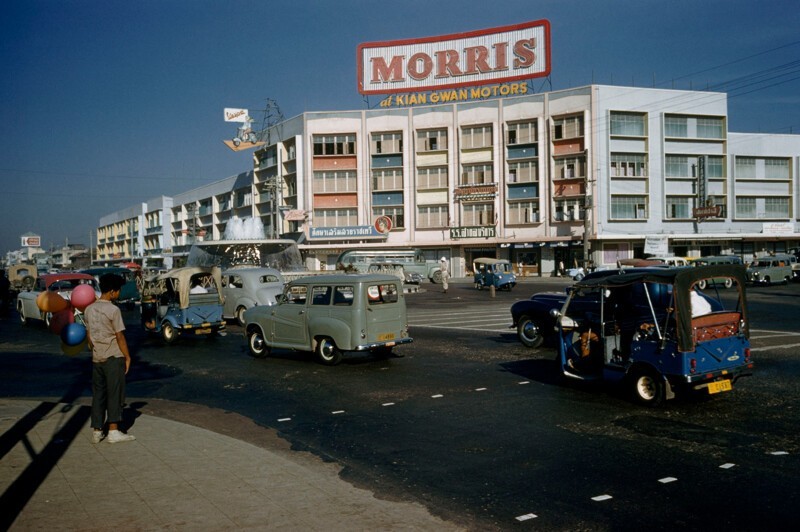 Бангкок, Petchaburi Road, 1961: