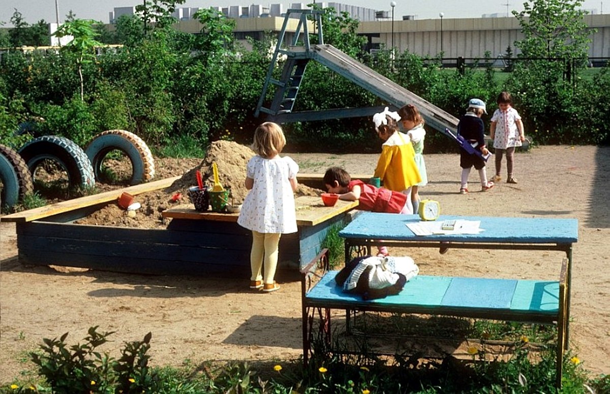 Советские детские сады