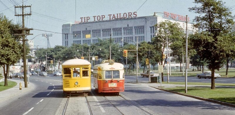 Трамвайный Торонто в 1961: