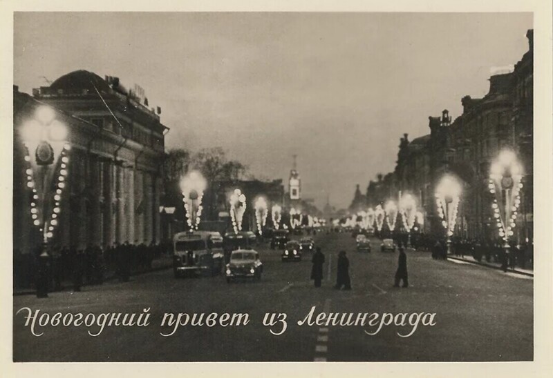 Новогодний Ленинград в 1960-1980-е годы: фотографии праздничного города