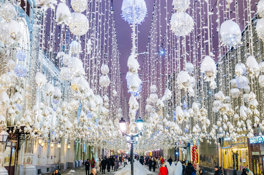 Сейчас нг. Новогодняя Москва. Новогодняя Москва 2014.