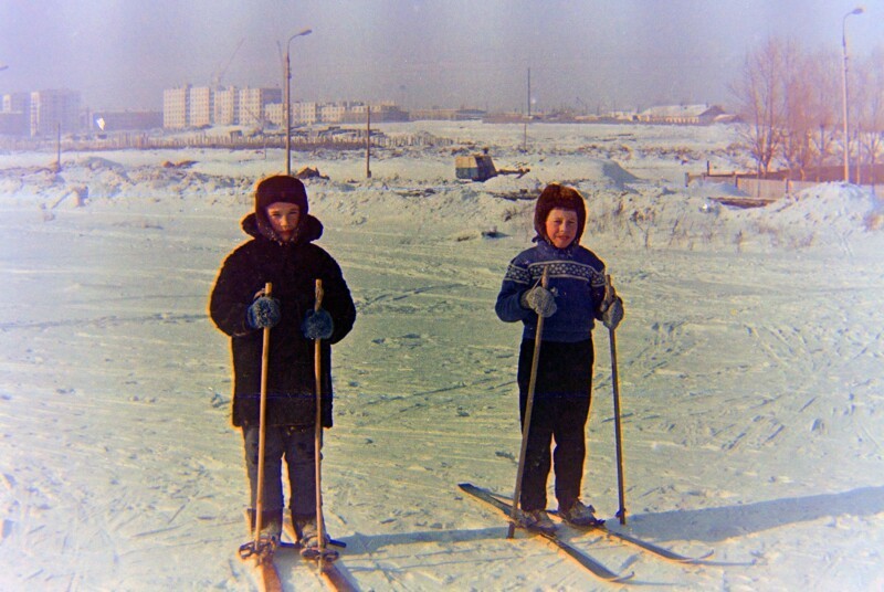 Лыжные прогулки советских времен: зимний отдых выходного дня