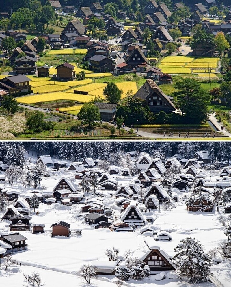 Деревня Сиракава-Го, Япония