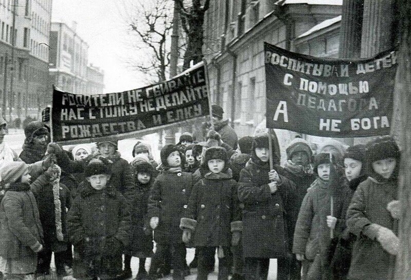Воспитанники детских садов, 1929 год..