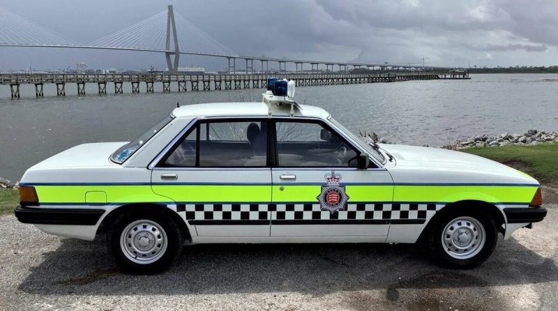 Ford Granada Police Car 1985 — Патрульный автомобиль британских полисменов