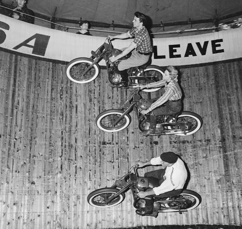 Всадники "Стены смерти" - Канви-Айленд, Великобритания, 1963 год