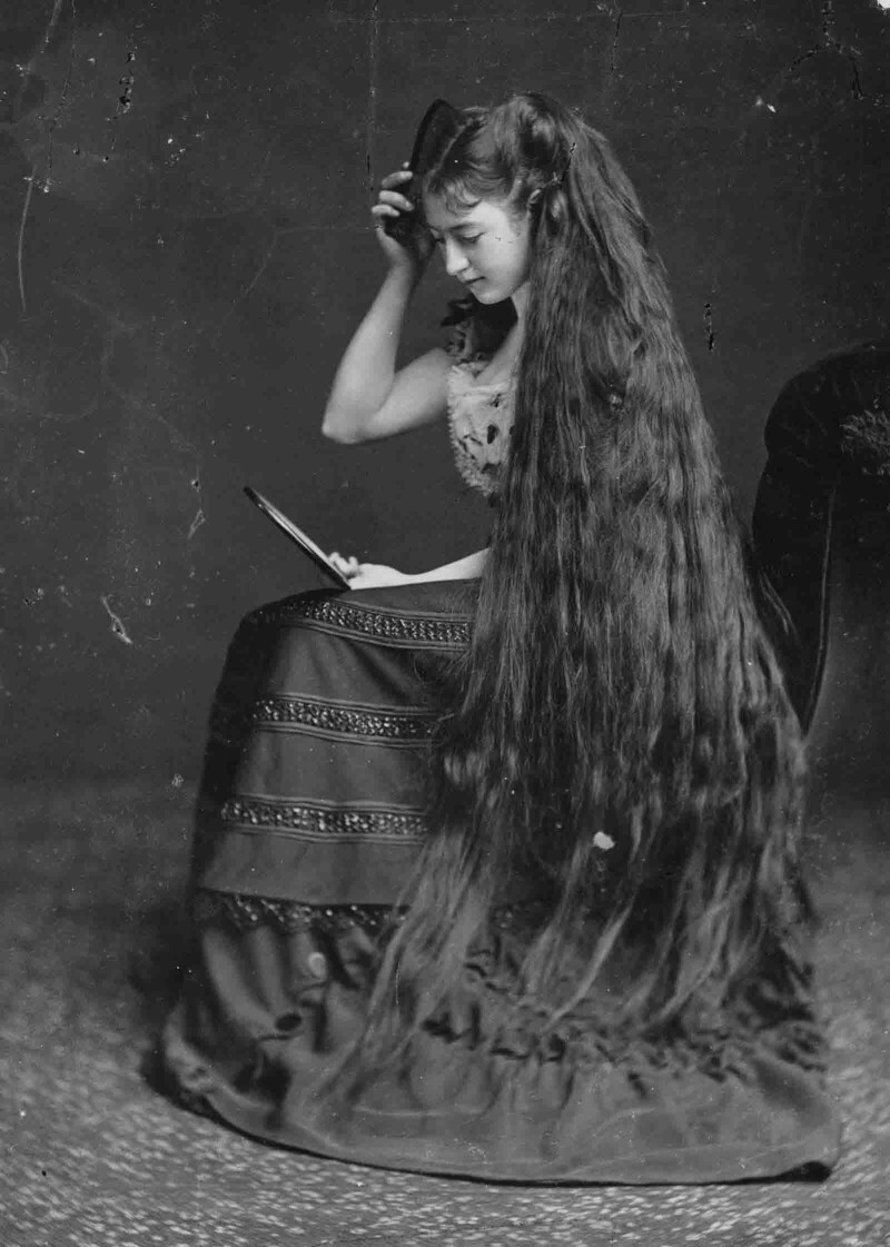 Златовласки викторианской эпохи: женщины, которые никогда не стриглись