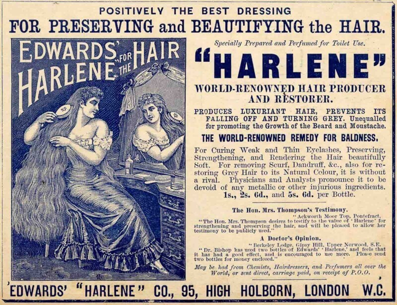 Реклама средства от выпадения волос и облысения