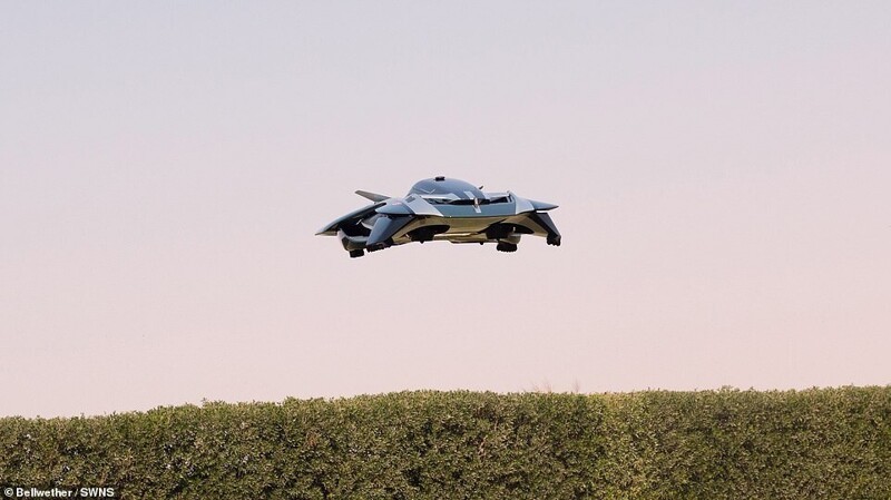 В Дубае прошли успешные испытания летающего гиперкара