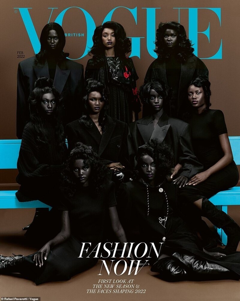 Британский Vogue посвятил февральский номер новому поколению африканских моделей