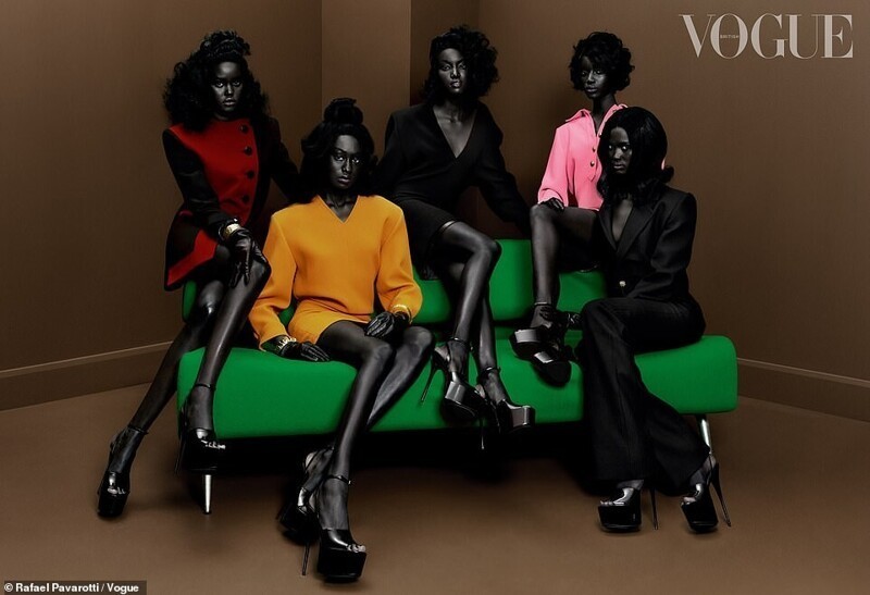 Британский Vogue посвятил февральский номер новому поколению африканских моделей