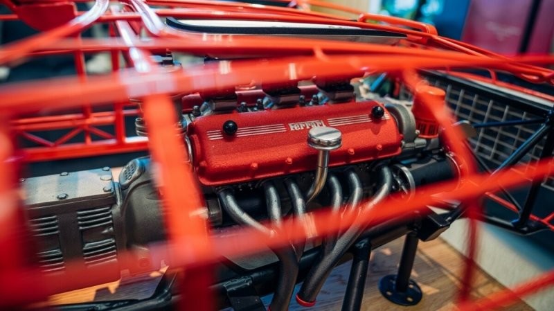 Масштабные модели двигателей Ferrari — это особый вид искусства